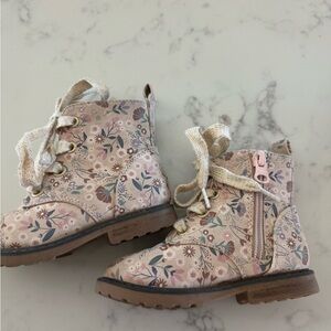 Cat and Jack Floral Kids Boots